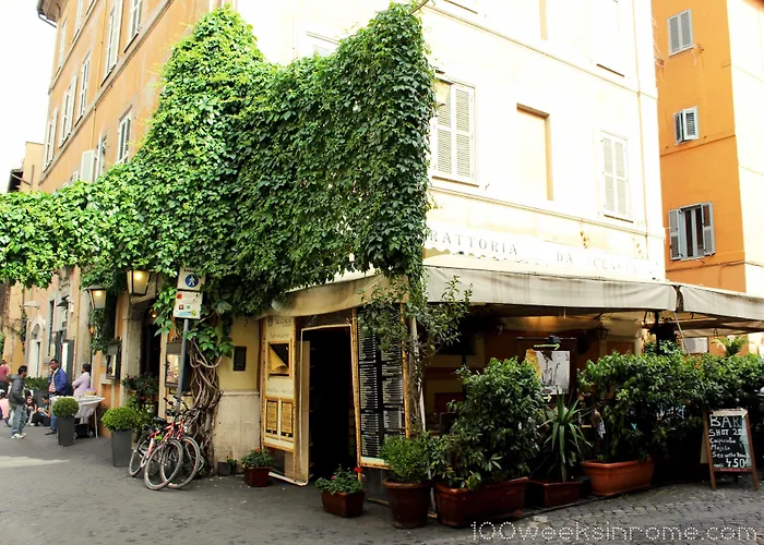 Ventisei Scalini A Trastevere Rom